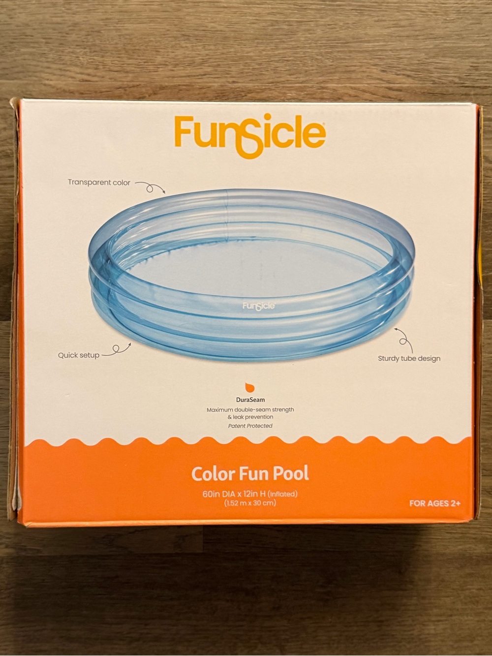 Funsicle Color Fun Pool 60 Inch - Picture 2 of 2